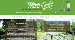 Desktop Screenshot of minigolf-lyon.fr